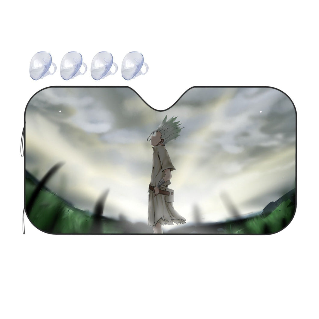 Anime Dr. Stone  Car Sunshade