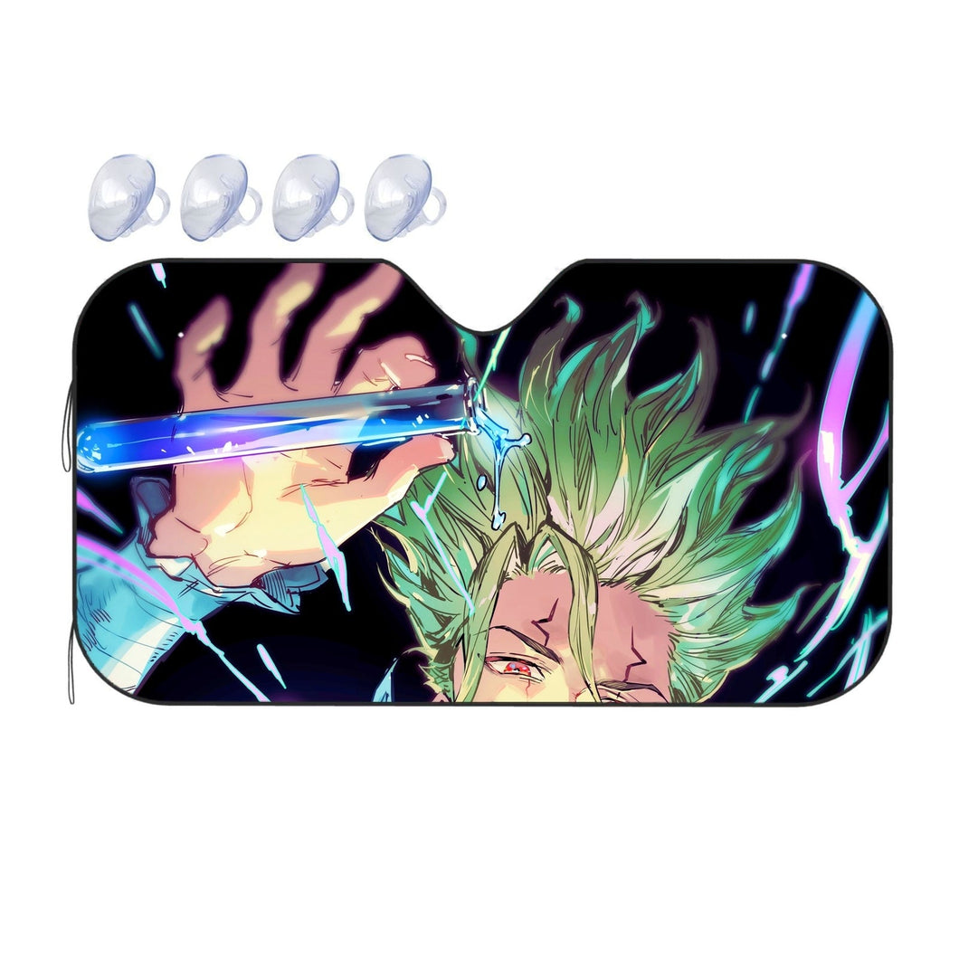Anime Dr. Stone  Car Sunshade