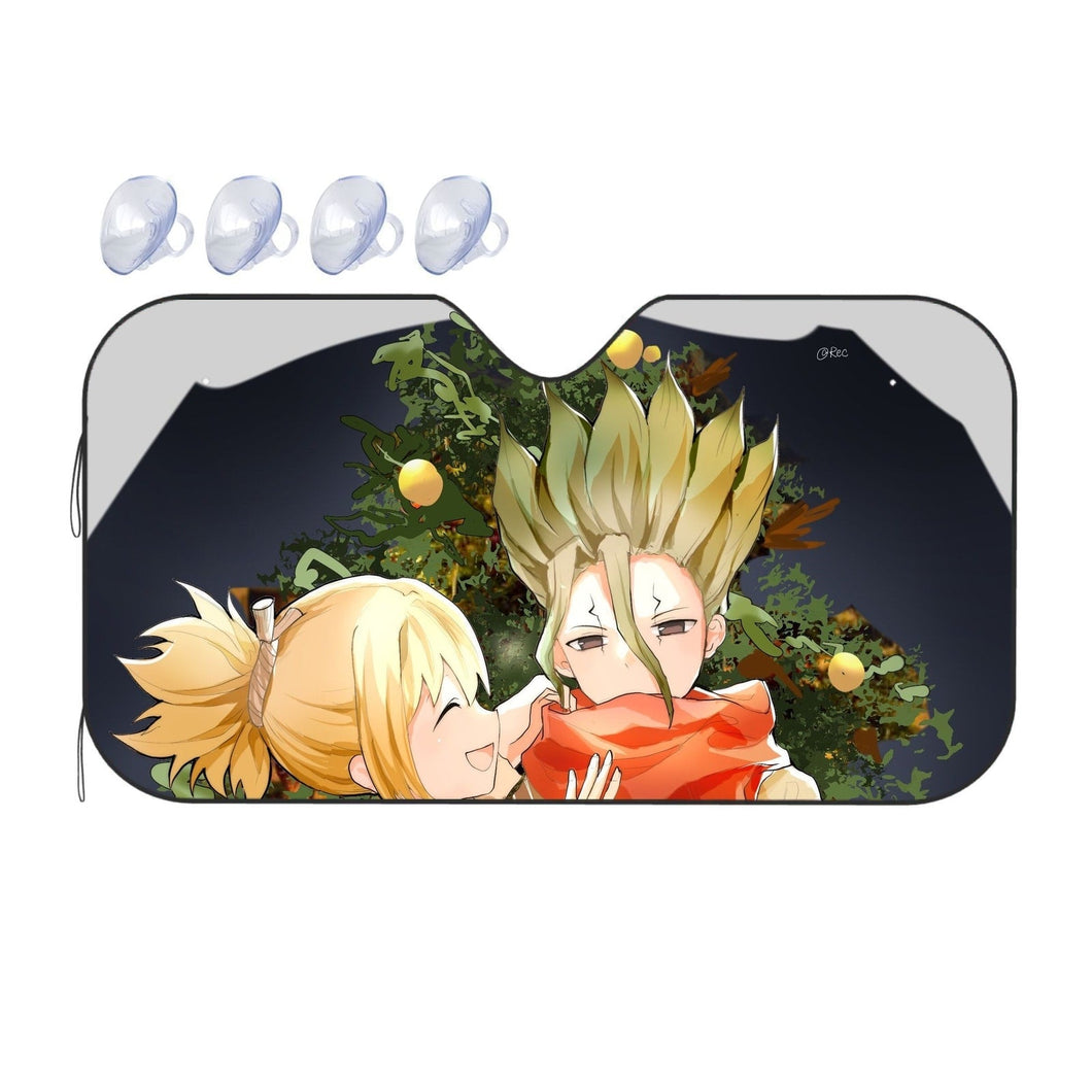 Anime Dr. Stone  Car Sunshade
