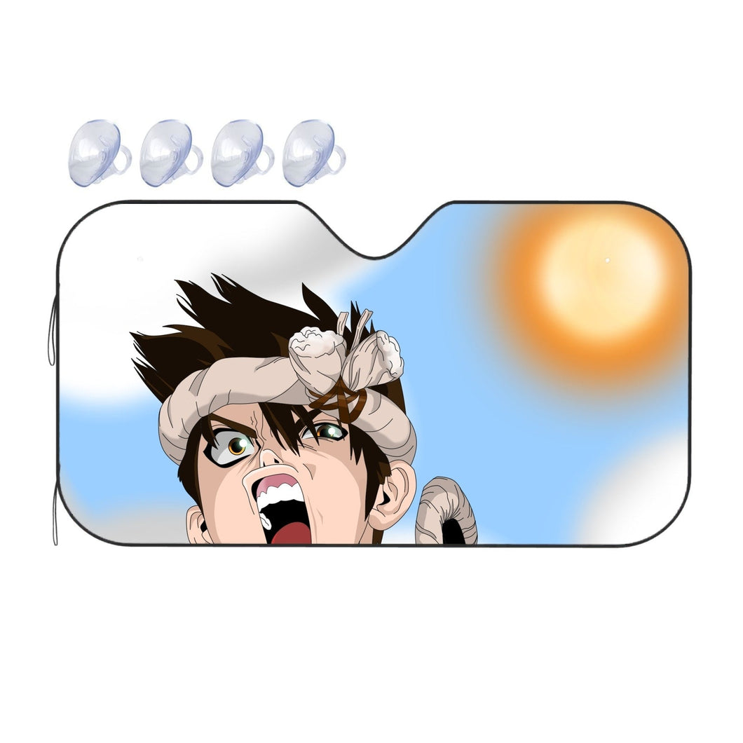 Anime Dr. Stone  Car Sunshade