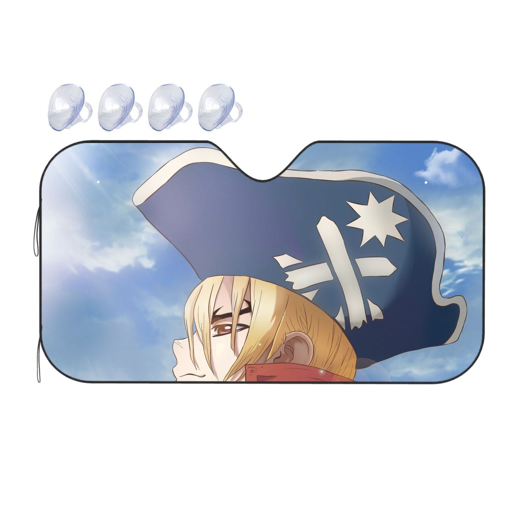 Anime Dr. Stone Car Sunshade