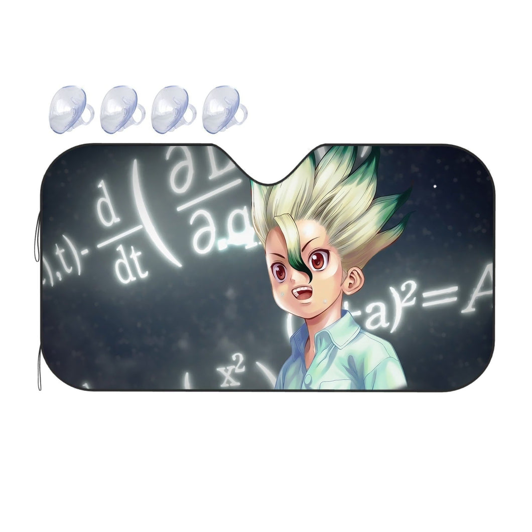 Anime Dr. Stone  Car Sunshade