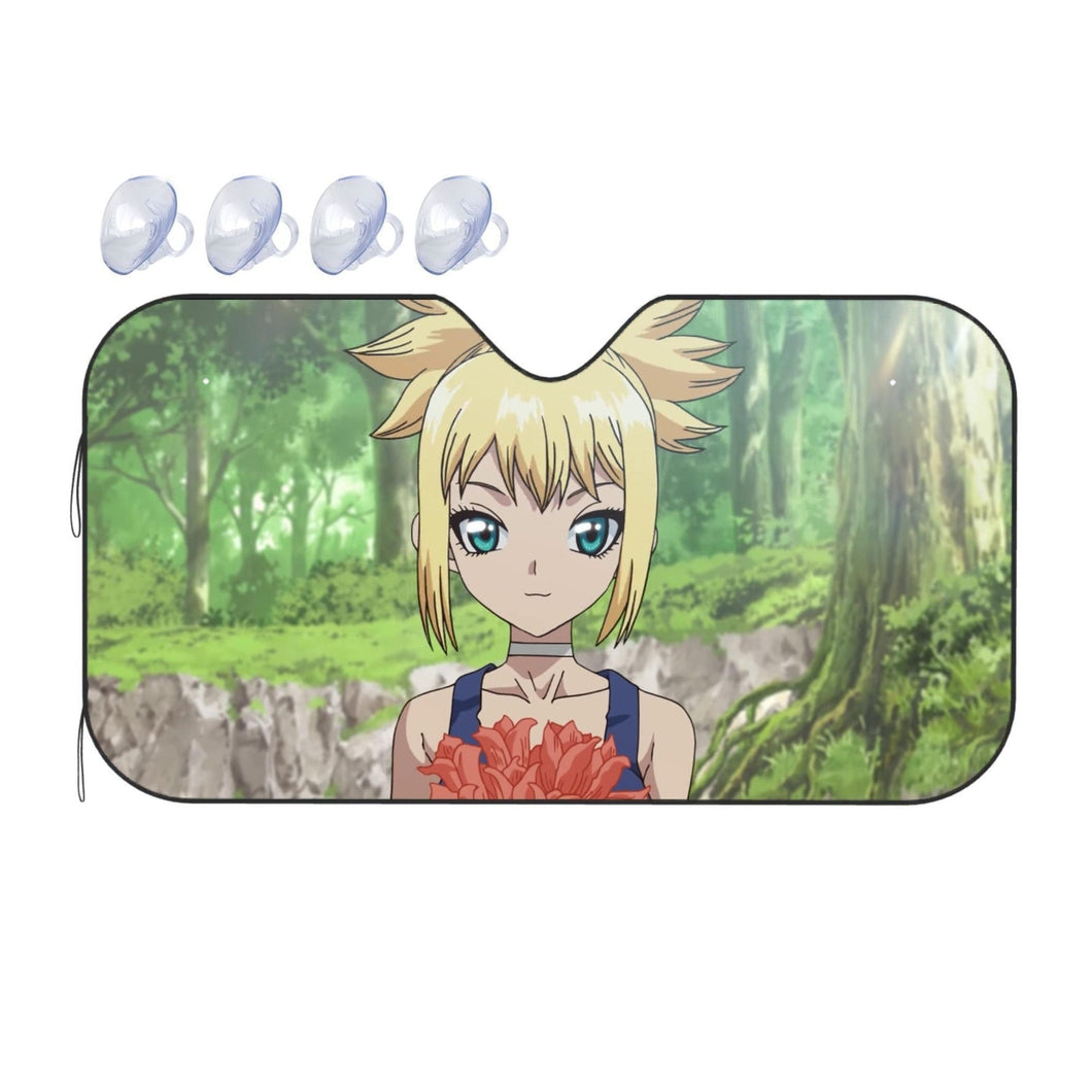 Anime Dr. Stone Car Sunshade