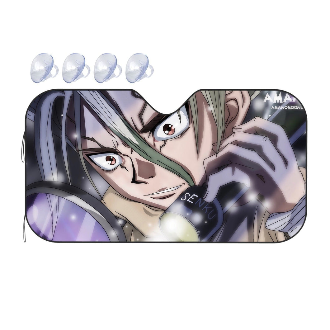 Anime Dr. Stone  Car Sunshade