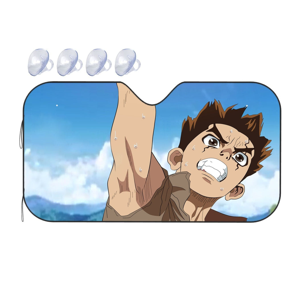 Anime Dr. Stone Car Sunshade