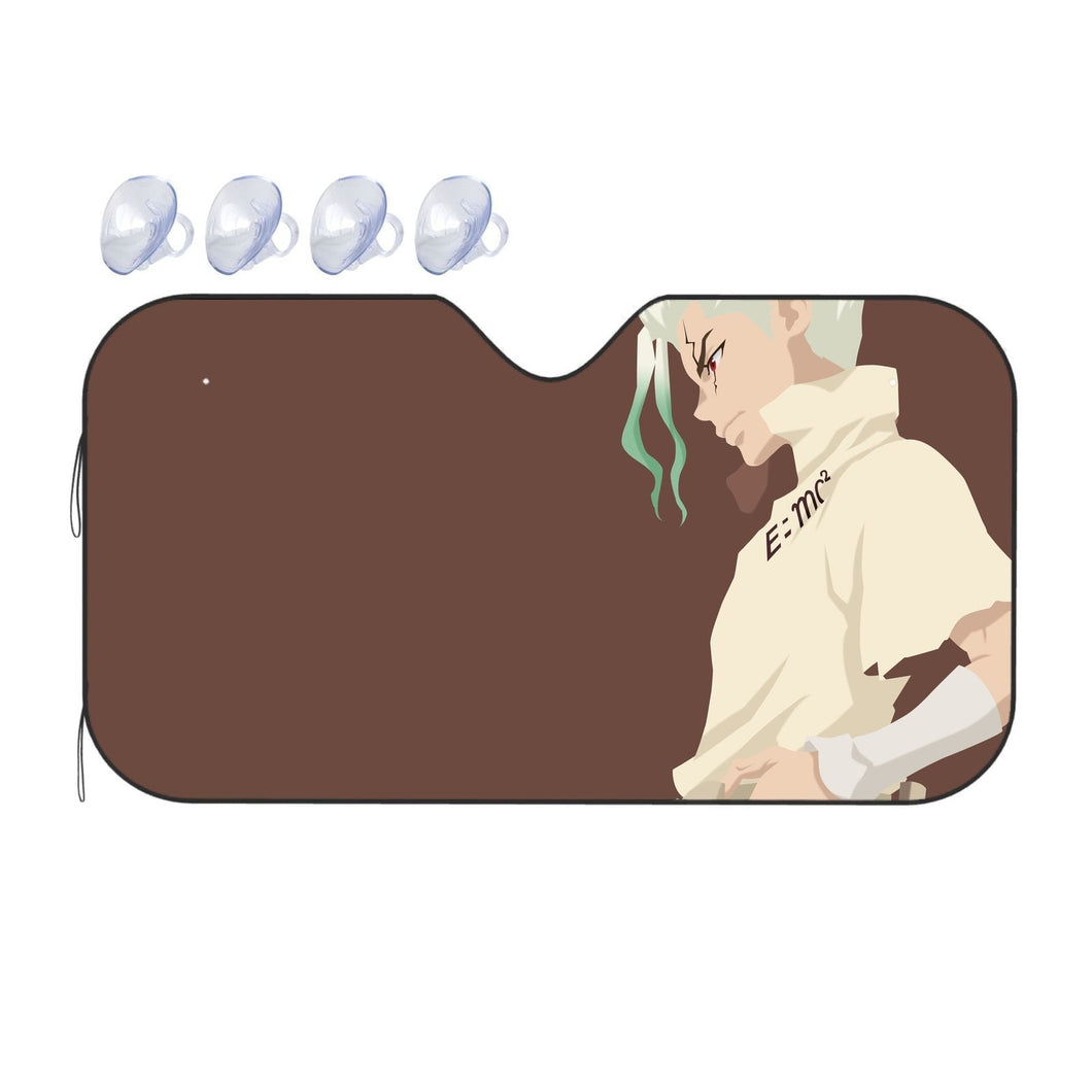 Anime Dr. Stone  Car Sunshade