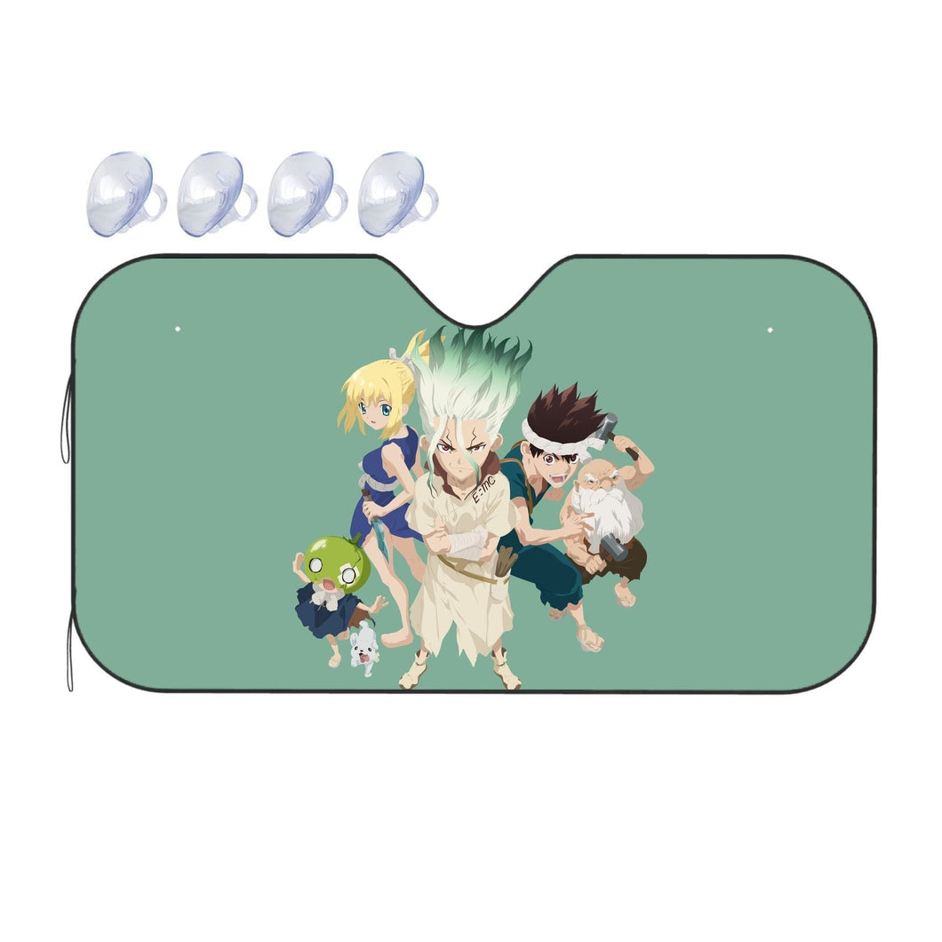 Anime Dr. Stone  Car Sunshade