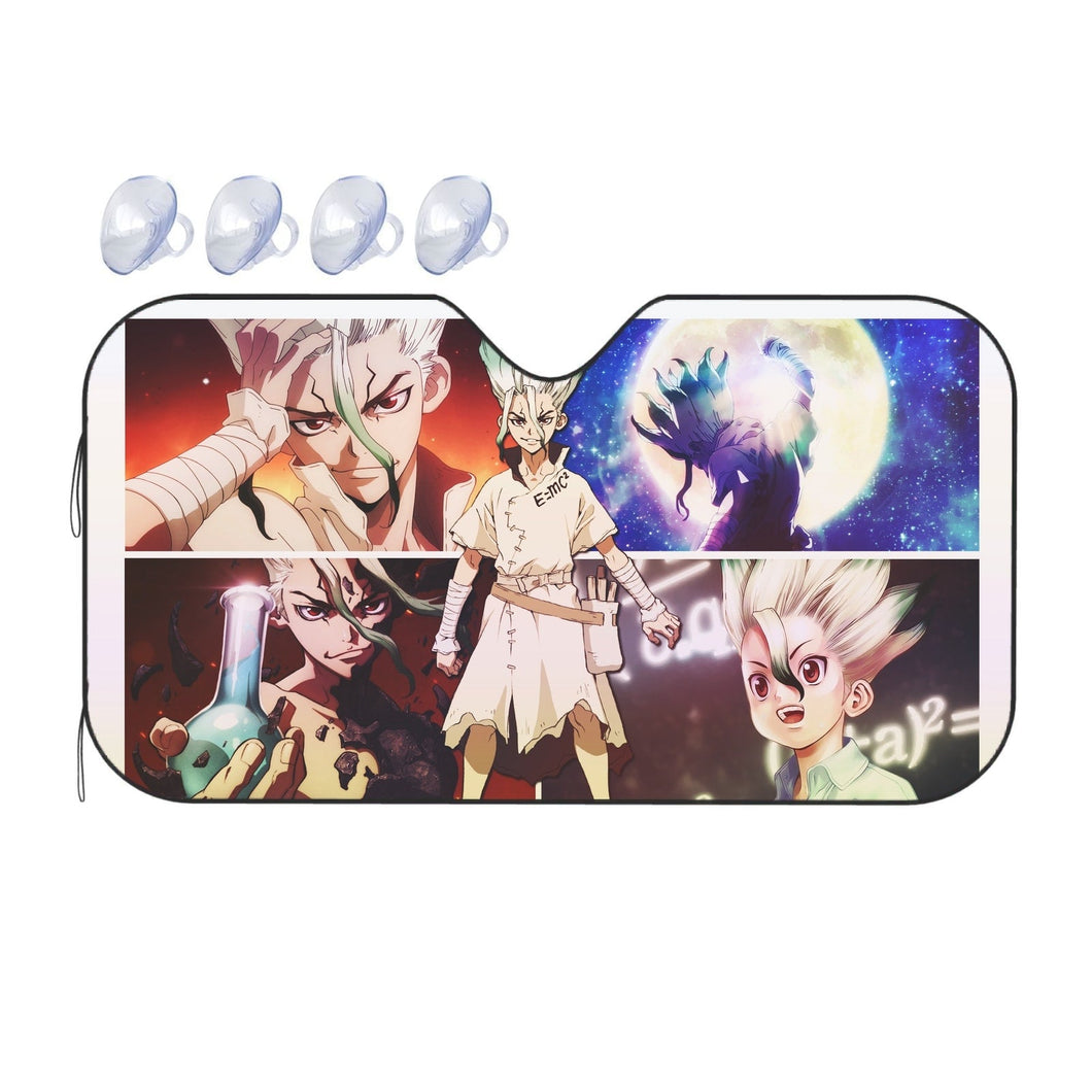 Anime Dr. Stone  Car Sunshade