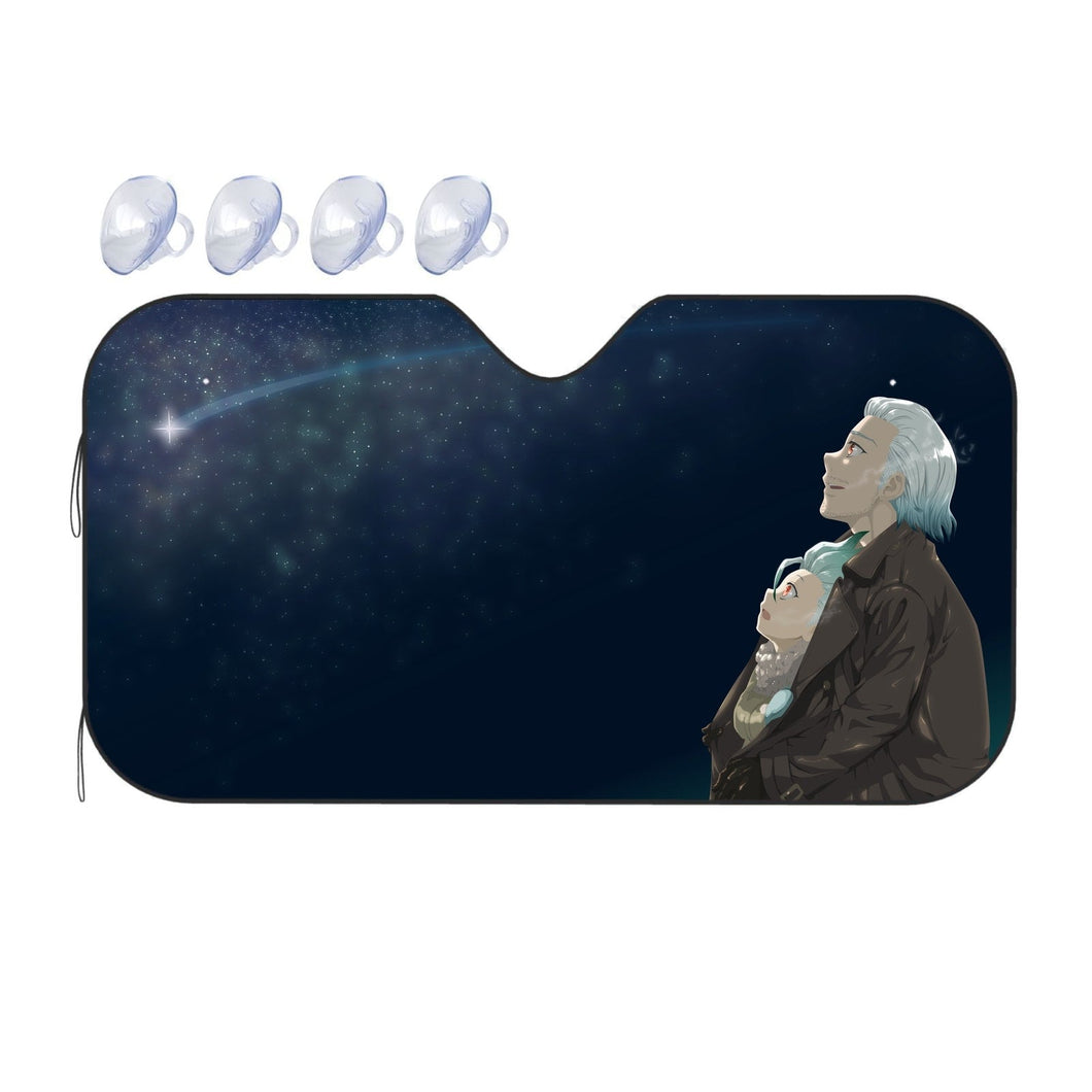 Anime Dr. Stone  Car Sunshade