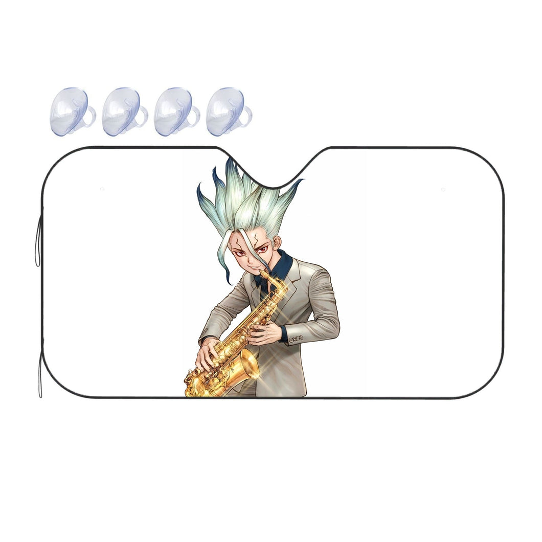 Anime Dr. Stone Car Sunshade