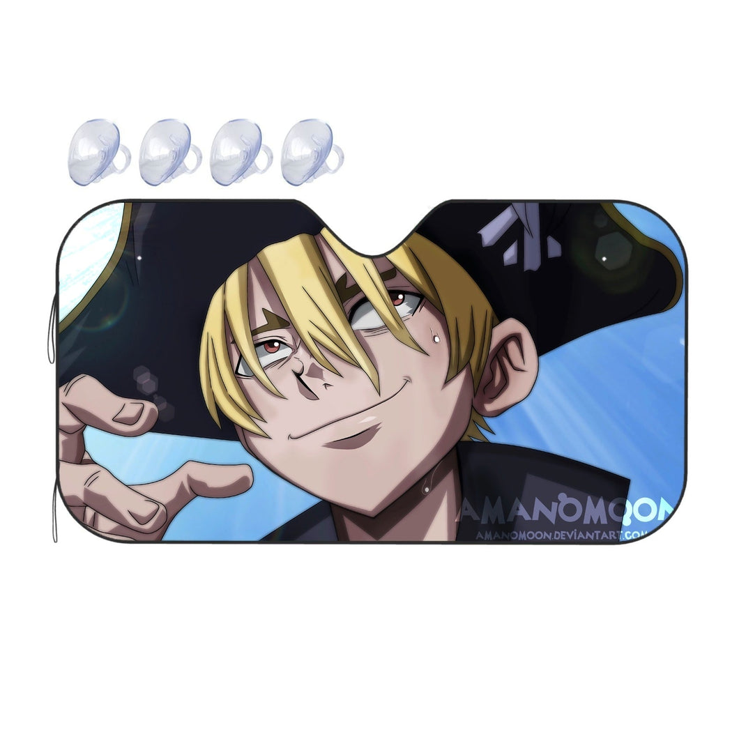 Anime Dr. Stone  Car Sunshade