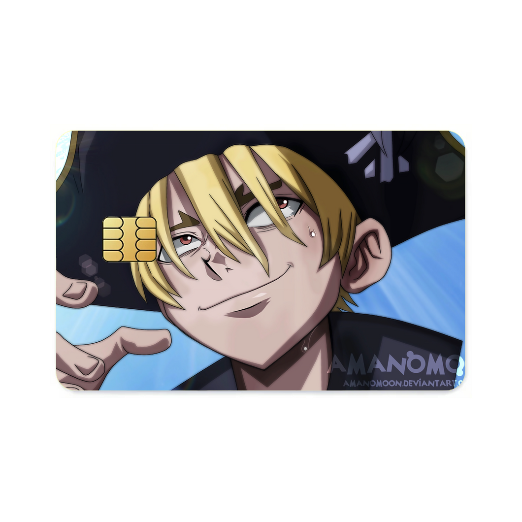 Anime Dr. Stone  Credit Card Skins (4-in-1 Pack)