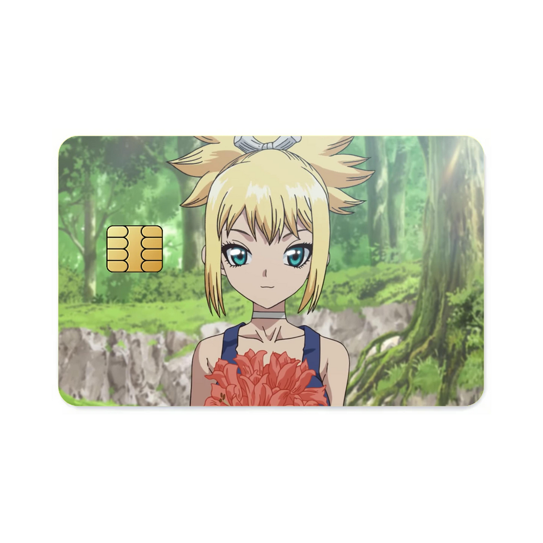 Anime Dr. Stone Credit Card Skins (4-in-1 Pack)