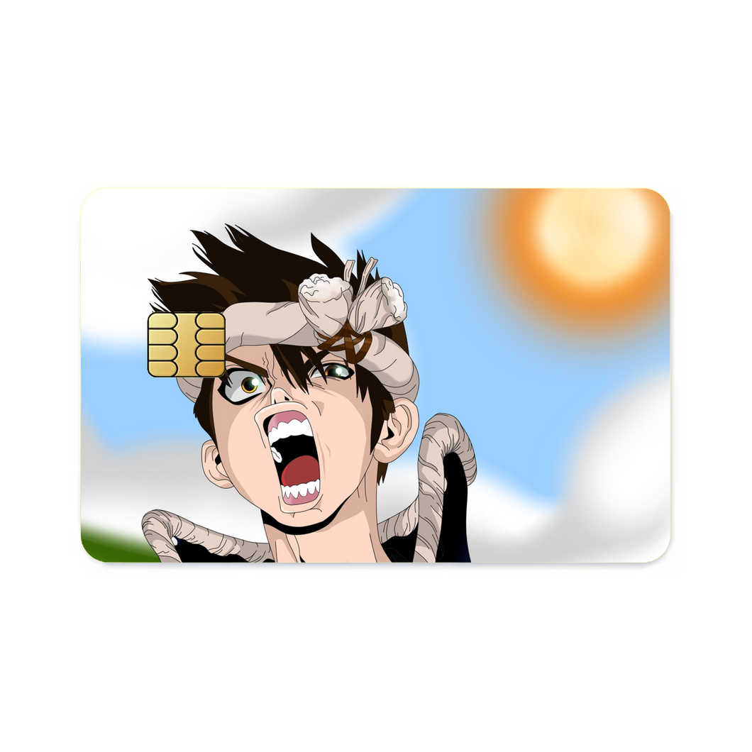 Anime Dr. Stone  Credit Card Skins (4-in-1 Pack)