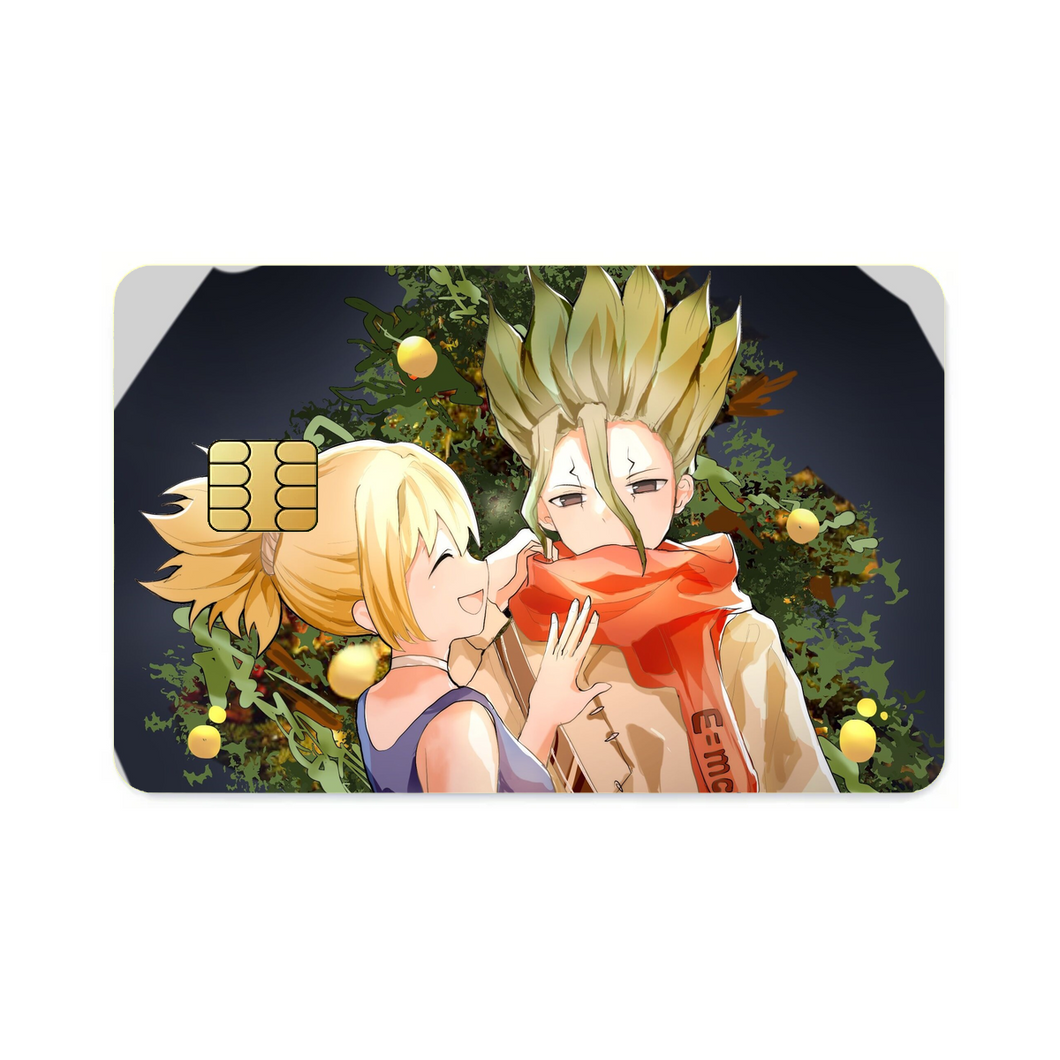 Anime Dr. Stone  Credit Card Skins (4-in-1 Pack)