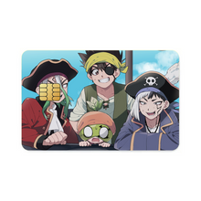 Load image into Gallery viewer, Anime Dr. Stone Credit Card Skins (4-in-1 Pack)
