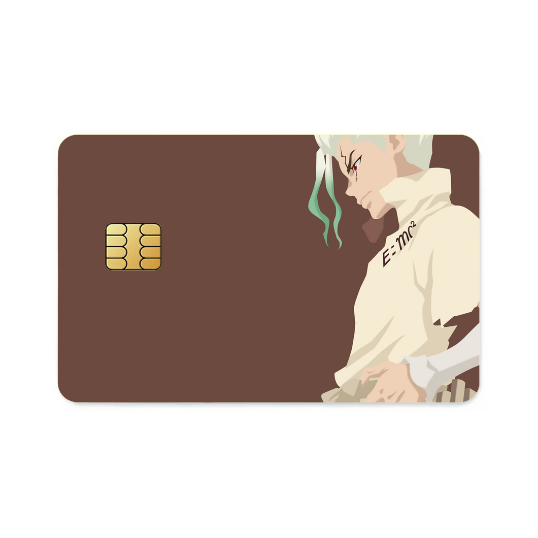 Anime Dr. Stone  Credit Card Skins (4-in-1 Pack)