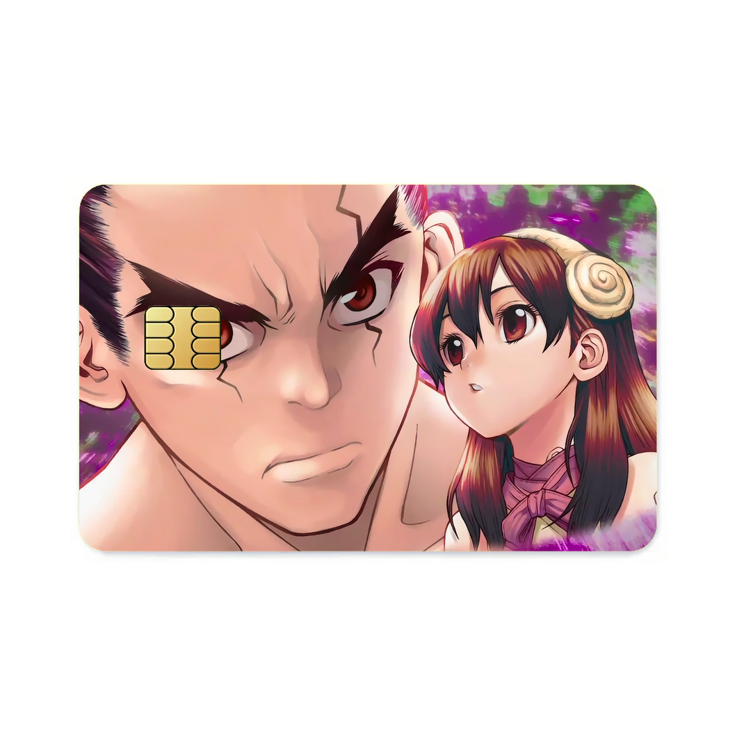 Anime Dr. Stone  Credit Card Skins (4-in-1 Pack)