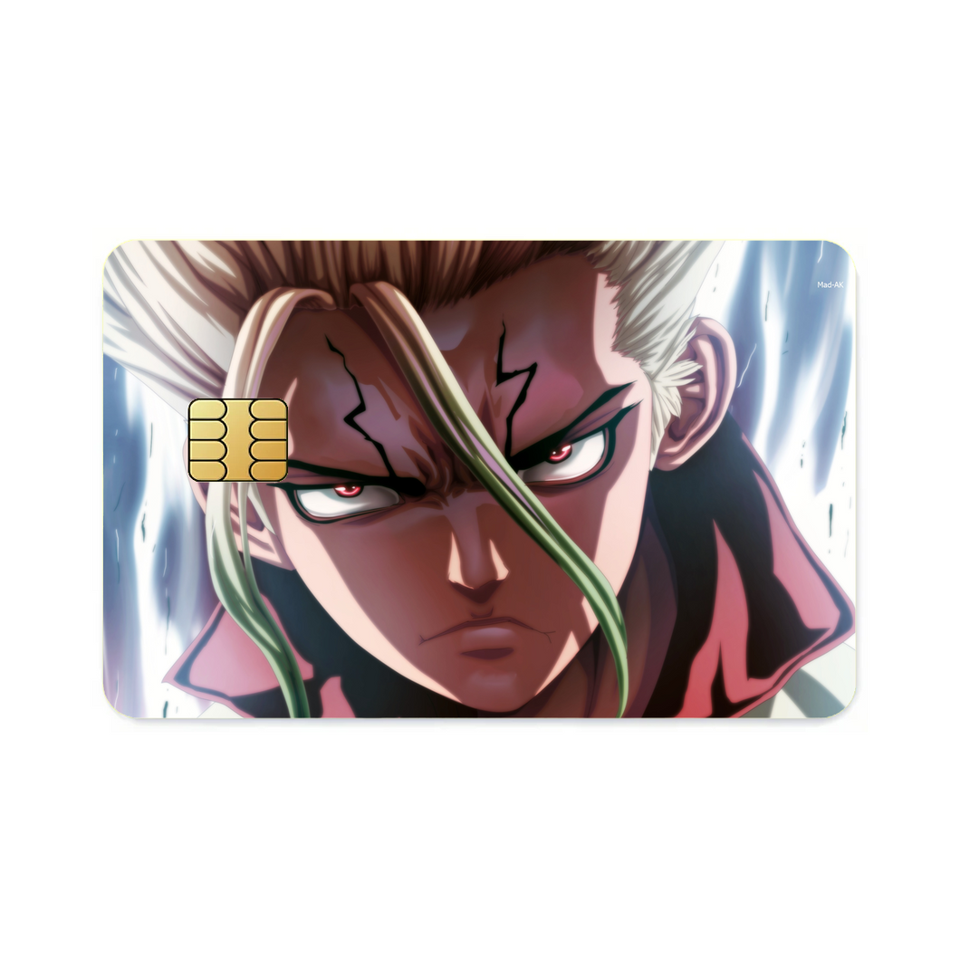 Anime Dr. Stone  Credit Card Skins (4-in-1 Pack)
