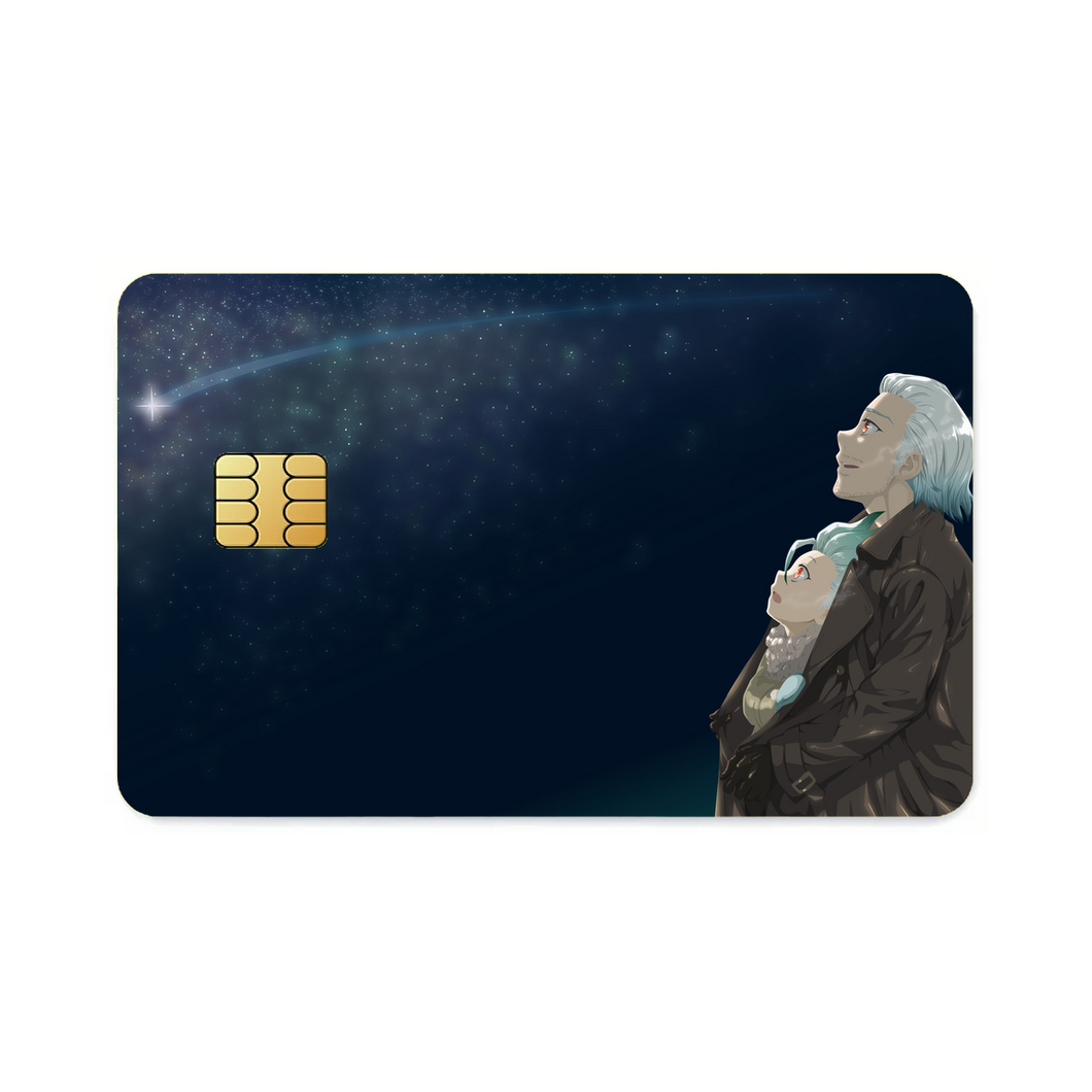 Anime Dr. Stone  Credit Card Skins (4-in-1 Pack)