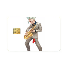 Load image into Gallery viewer, Anime Dr. Stone Credit Card Skins (4-in-1 Pack)
