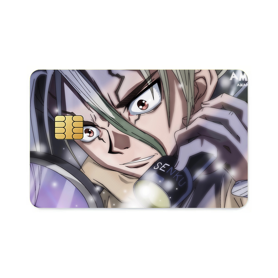 Anime Dr. Stone  Credit Card Skins (4-in-1 Pack)