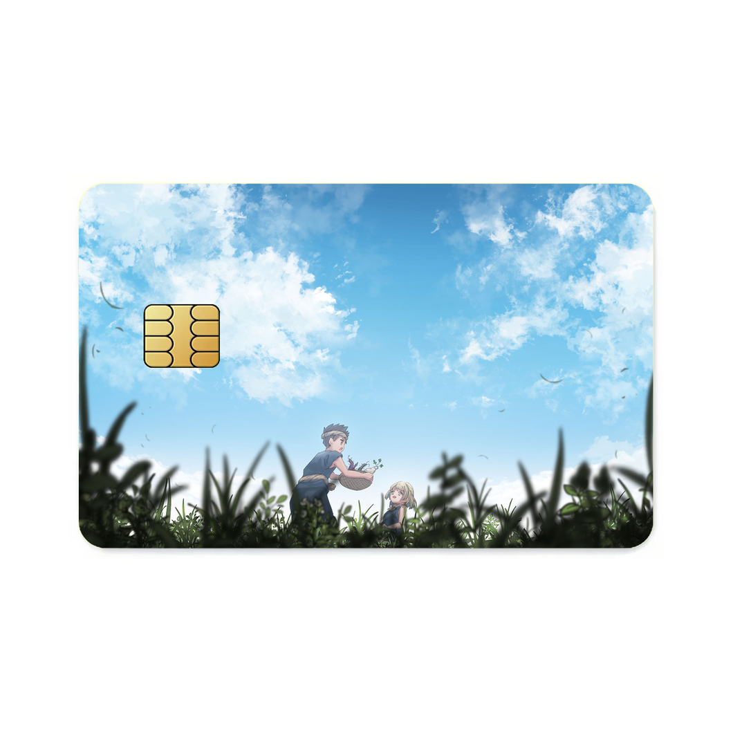 Anime Dr. Stone Credit Card Skins (4-in-1 Pack)