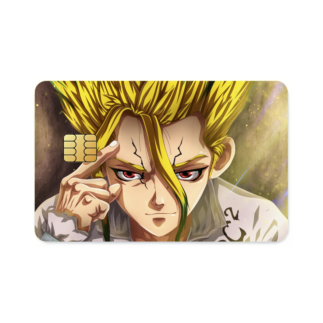 Anime Dr. Stone  Credit Card Skins (4-in-1 Pack)