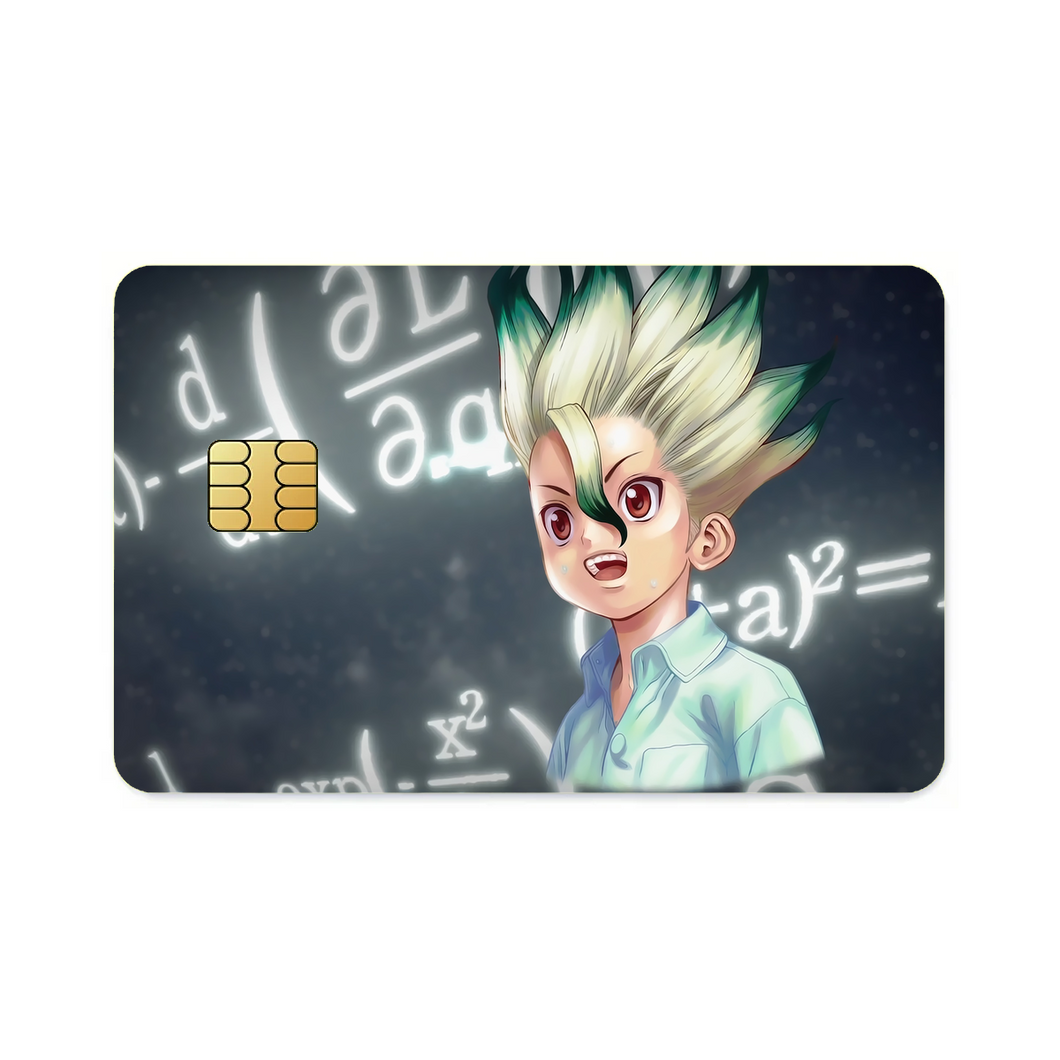 Anime Dr. Stone  Credit Card Skins (4-in-1 Pack)