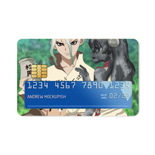 Load image into Gallery viewer, Anime Dr. Stone Credit Card Skins (4-in-1 Pack)
