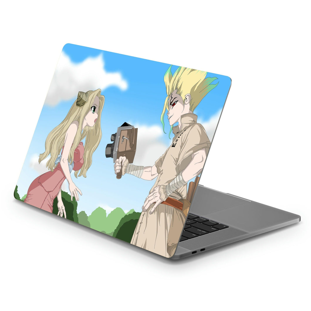 Anime Dr. Stone  Macbook Skin