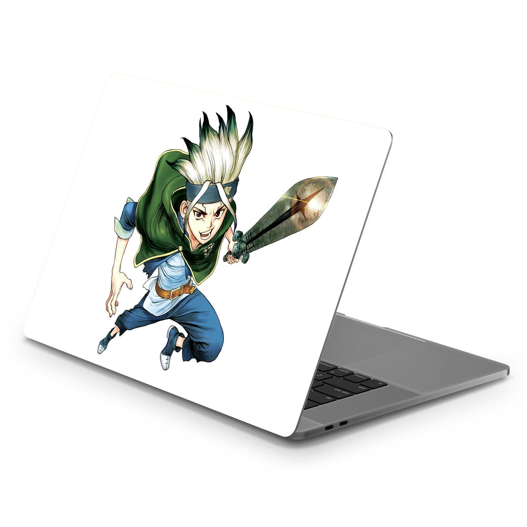 Anime Dr. Stone Macbook Skin