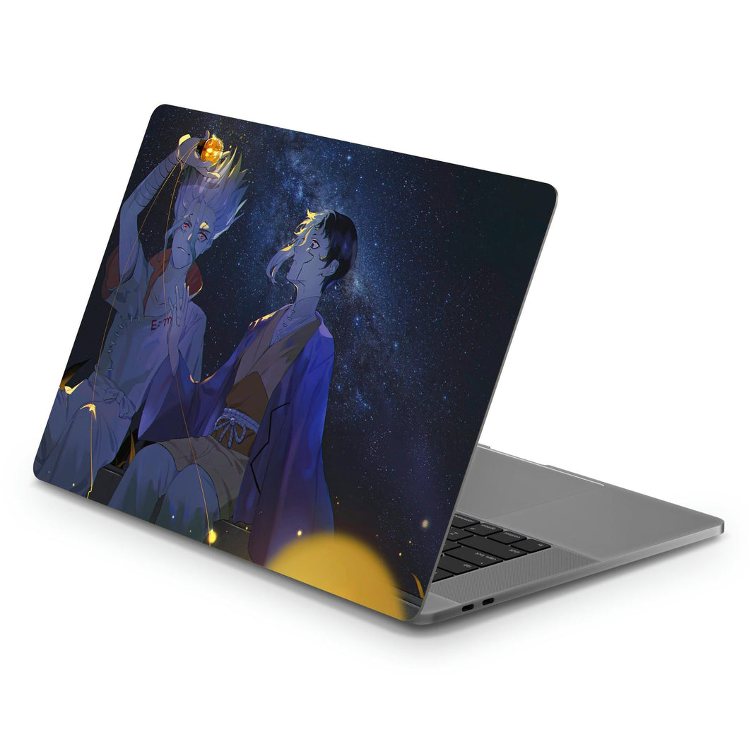 Anime Dr. Stone Macbook Skin