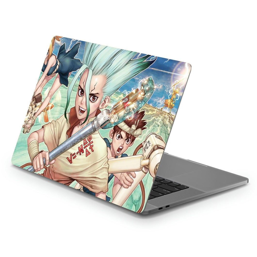 Anime Dr. Stone Macbook Skin