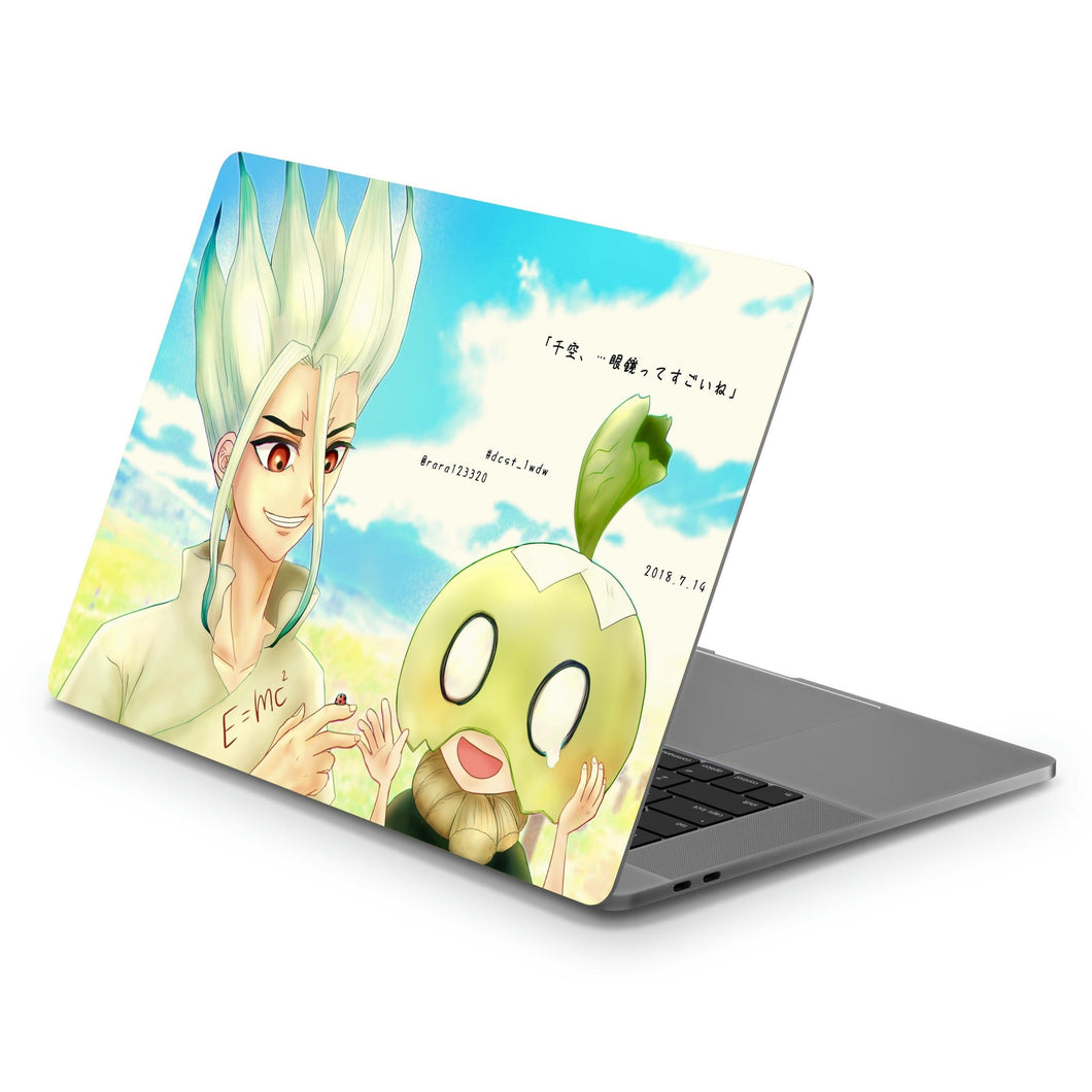 Anime Dr. Stone  Macbook Skin