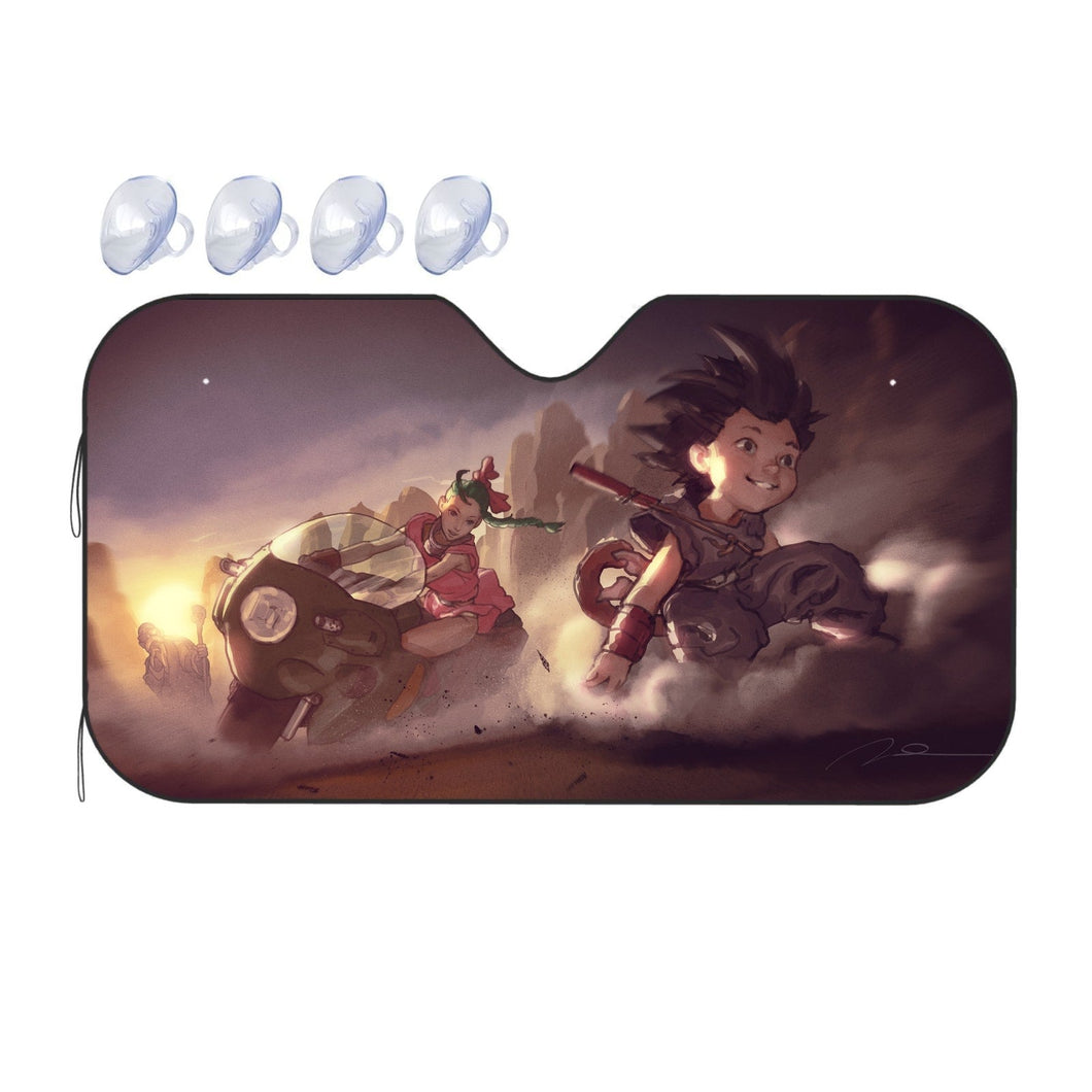 Anime Dragon Ball  Car Sunshade