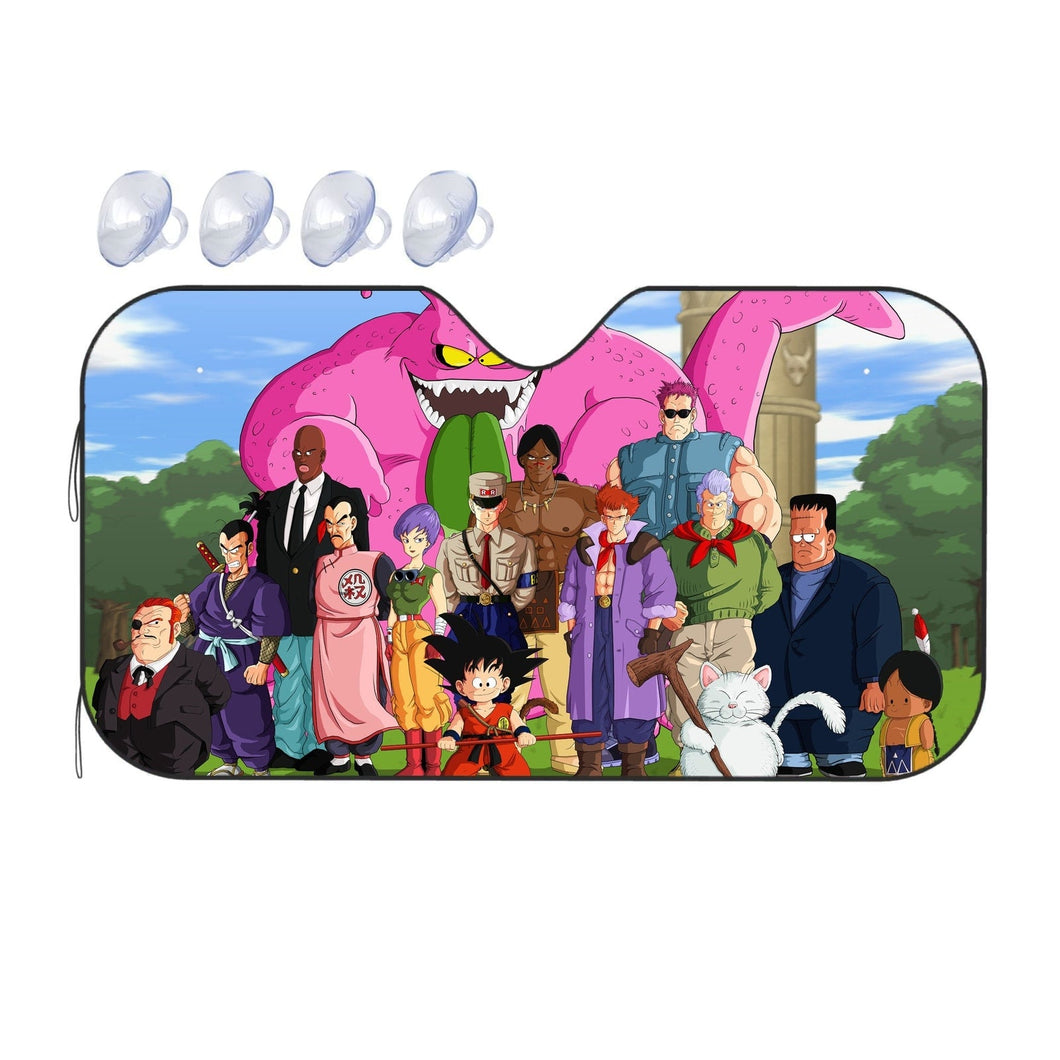 Anime Dragon Ball Car Sunshade