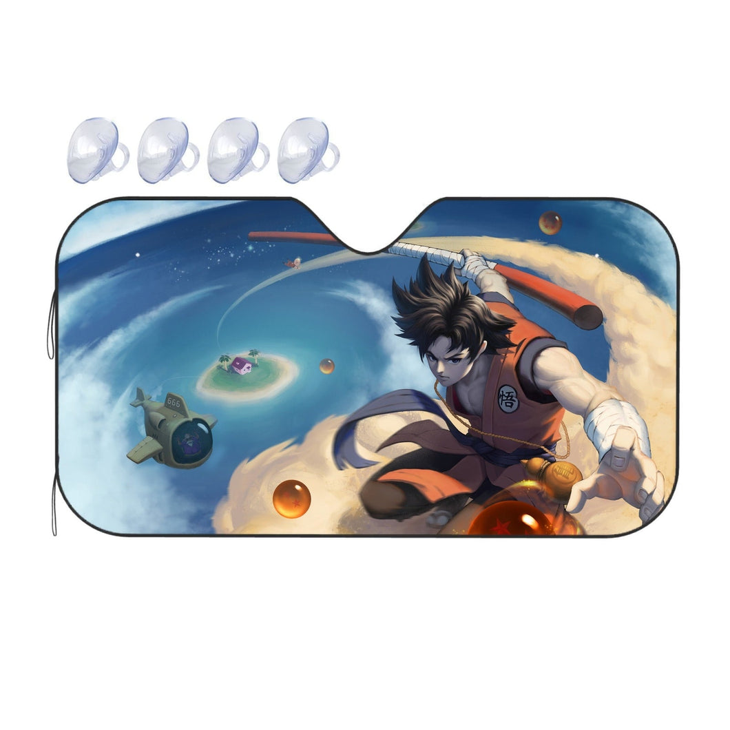 Anime Dragon Ball  Car Sunshade