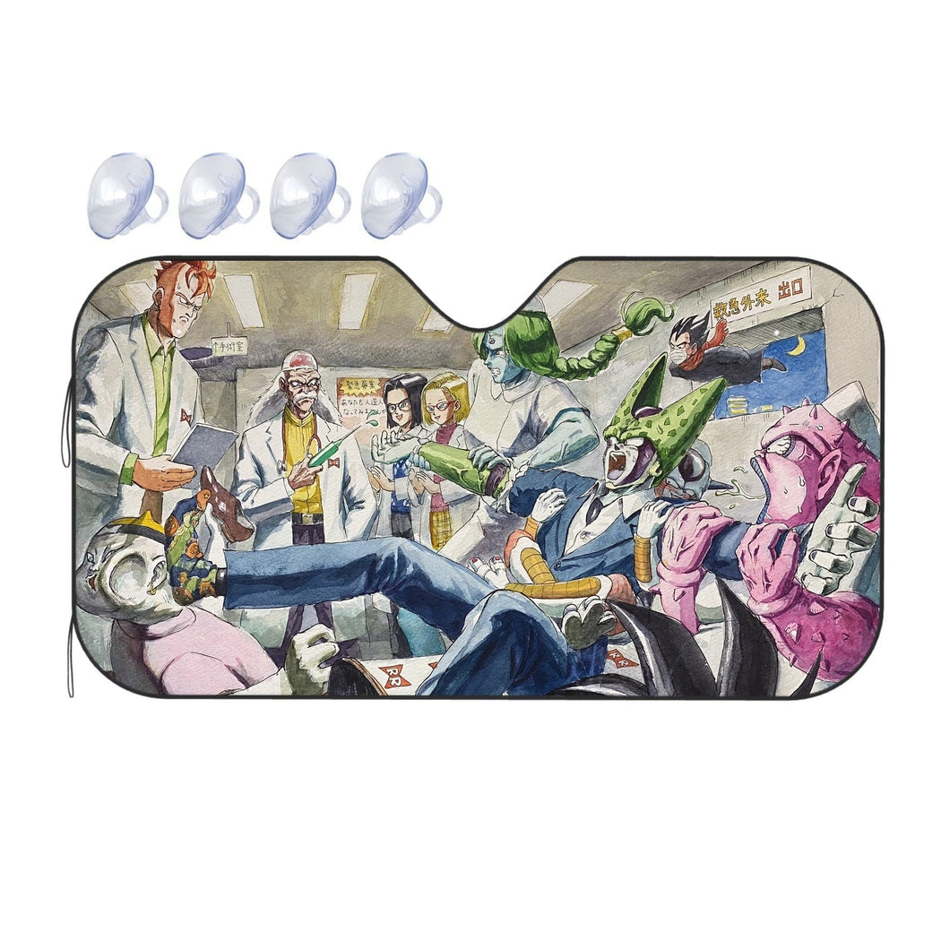 Anime Dragon Ball  Car Sunshade