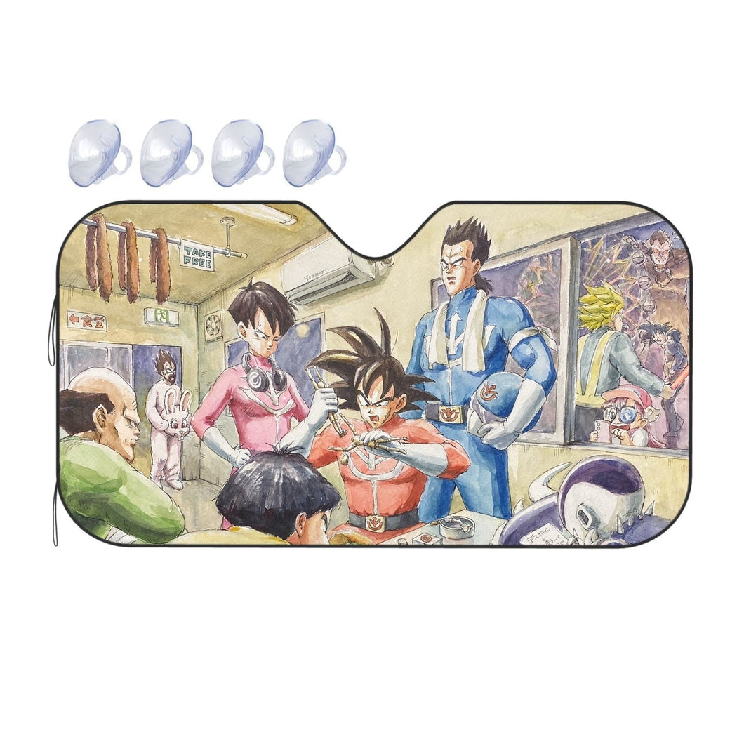 Anime Dragon Ball  Car Sunshade
