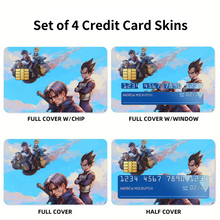 Load image into Gallery viewer, Anime Dragon Ball  Credit Card Skins (4-in-1 Pack)
