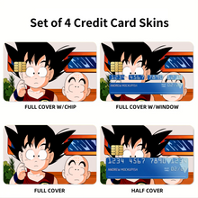 Load image into Gallery viewer, Anime Dragon Ball  Credit Card Skins (4-in-1 Pack)
