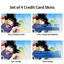 Load image into Gallery viewer, Anime Dragon Ball Credit Card Skins (4-in-1 Pack)
