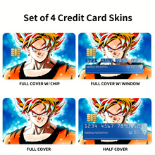 Load image into Gallery viewer, Anime Dragon Ball  Credit Card Skins (4-in-1 Pack)
