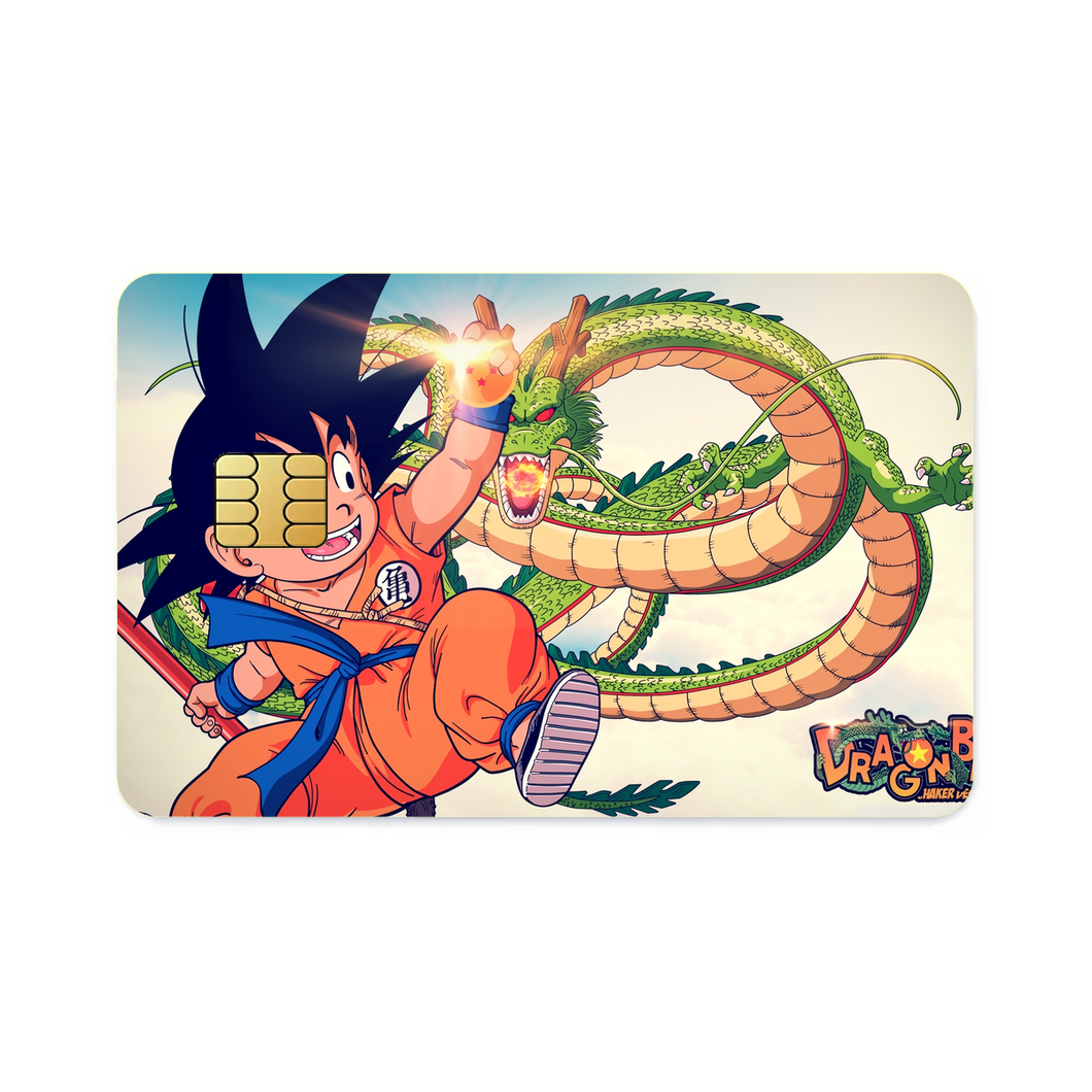 Anime Dragon Ball Credit Card Skins (4-in-1 Pack)