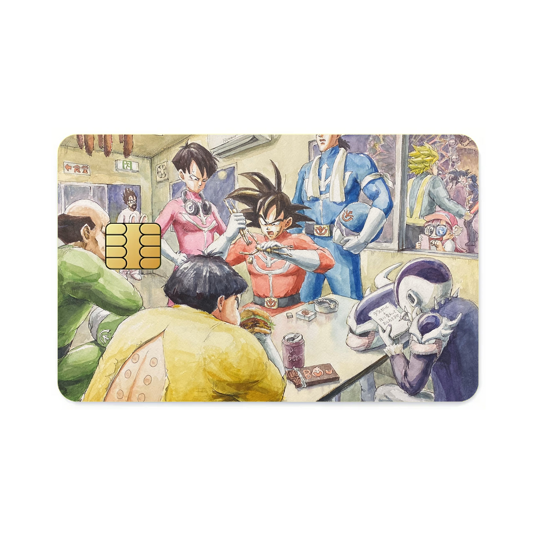 Anime Dragon Ball  Credit Card Skins (4-in-1 Pack)