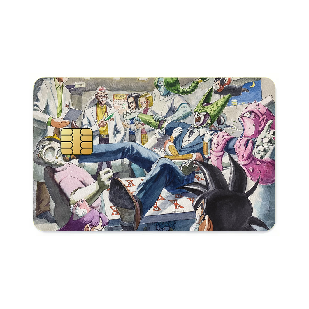 Anime Dragon Ball  Credit Card Skins (4-in-1 Pack)
