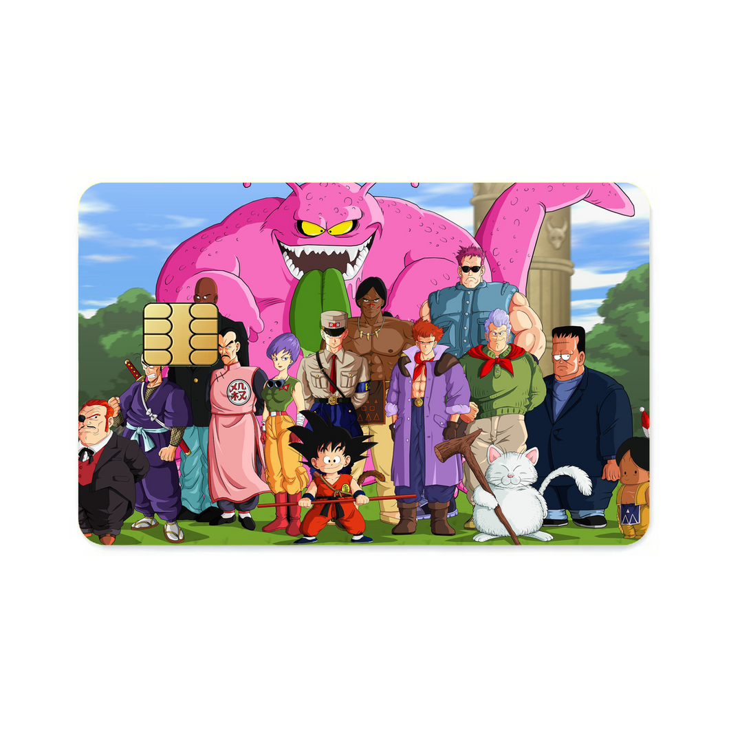 Anime Dragon Ball Credit Card Skins (4-in-1 Pack)