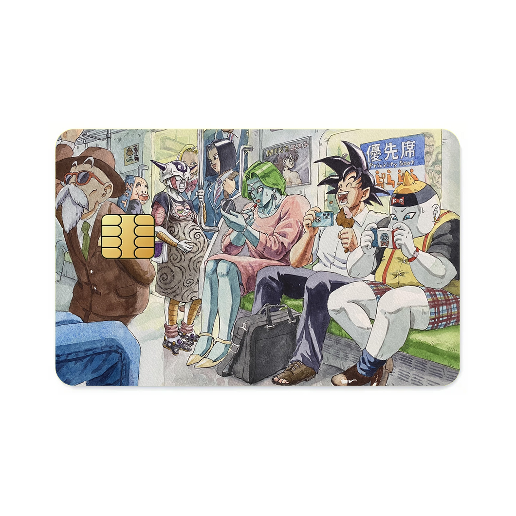 Anime Dragon Ball  Credit Card Skins (4-in-1 Pack)