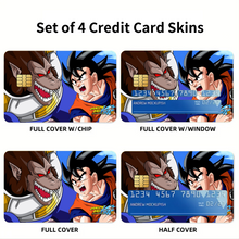 Load image into Gallery viewer, Anime Dragon Ball Z  Credit Card Skins (4-in-1 Pack)
